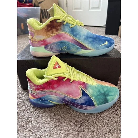 Nike LeBron XXII 22 WTM What The Monopoly Tie Dye Currency HV8080-300 Size 11.5 - Picture 3 of 7